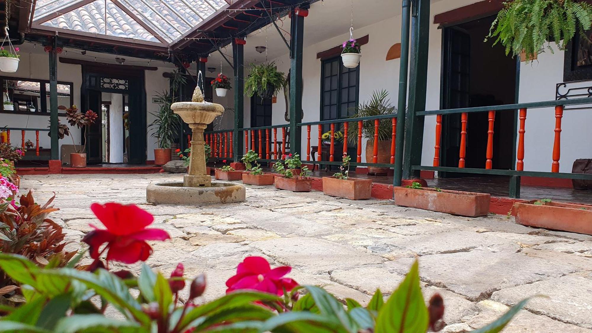 Hotel Boutique La Posada Del Angel Zipaquirá Exterior foto